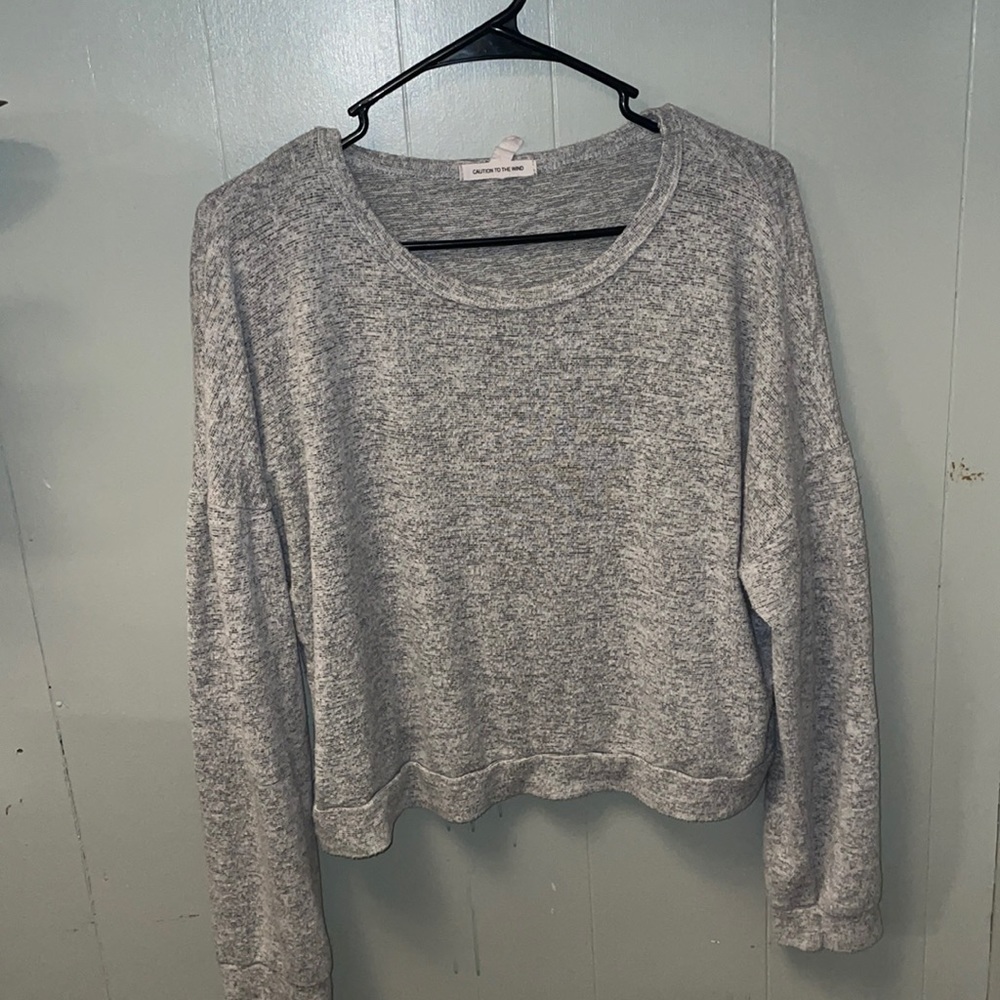 Large "Caution to the Wind" Top